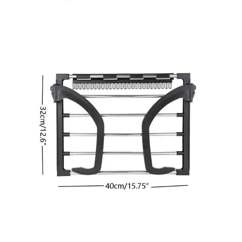 Étendoir à linge pour radiateur inox suspendu