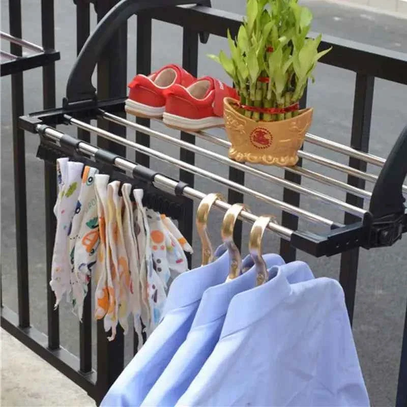 Étendoir à linge pour radiateur inox suspendu