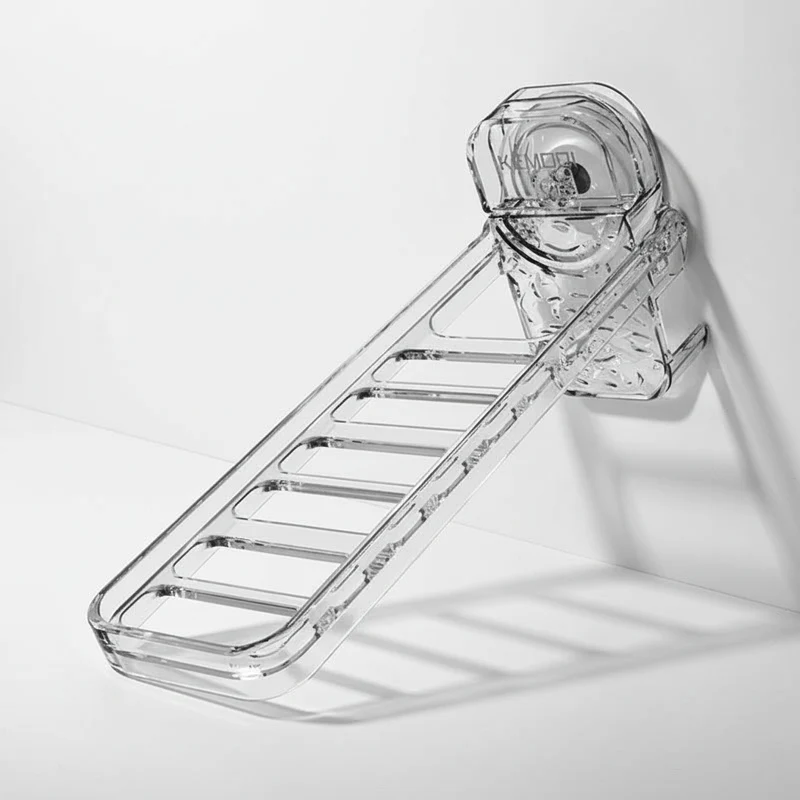 Étendoir à linge mural ventouse pliable