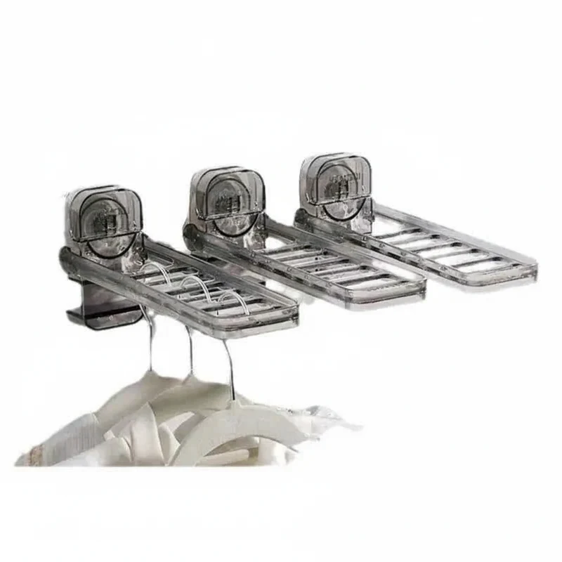 Étendoir à linge mural ventouse pliable