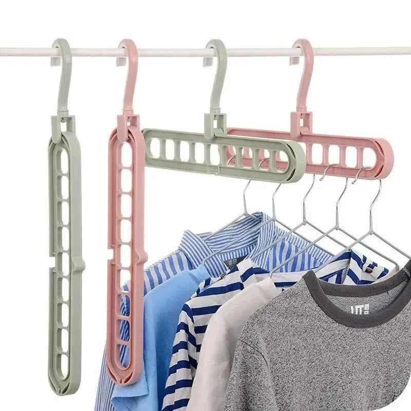Cintre pour étendoir à linge 9 trous rotatif