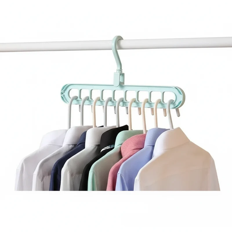 Cintre pour étendoir à linge 9 trous rotatif