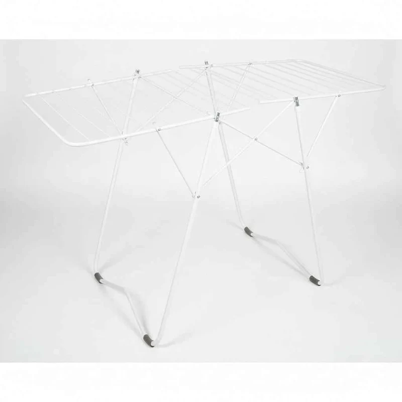 Petit étendoir à linge pliable métallique
