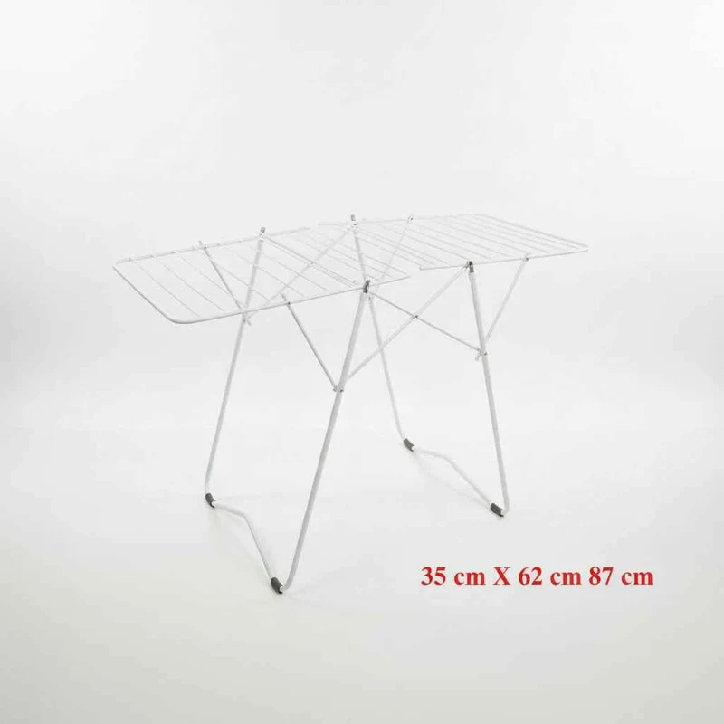 Petit étendoir à linge pliable métallique