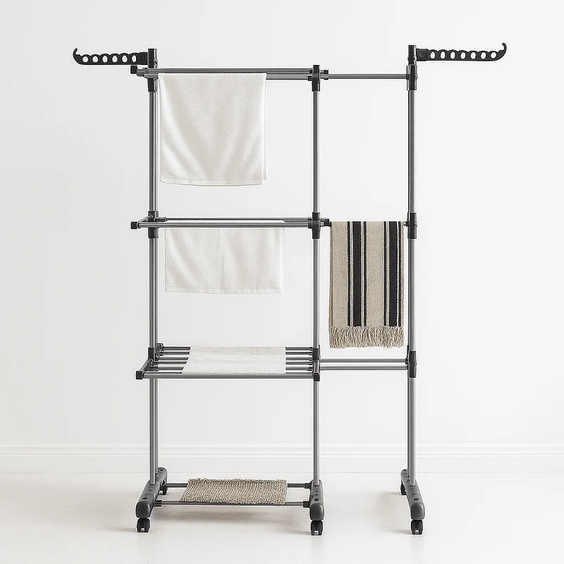 Étendoir à linge tour grand format pliable