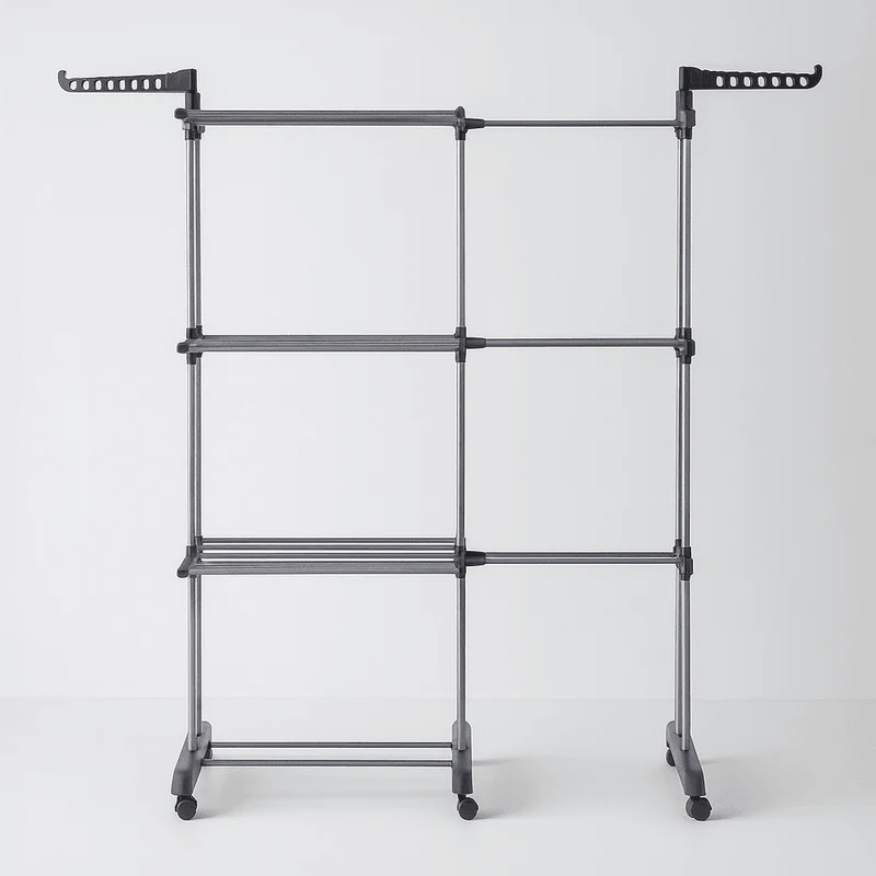 Étendoir à linge tour grand format pliable