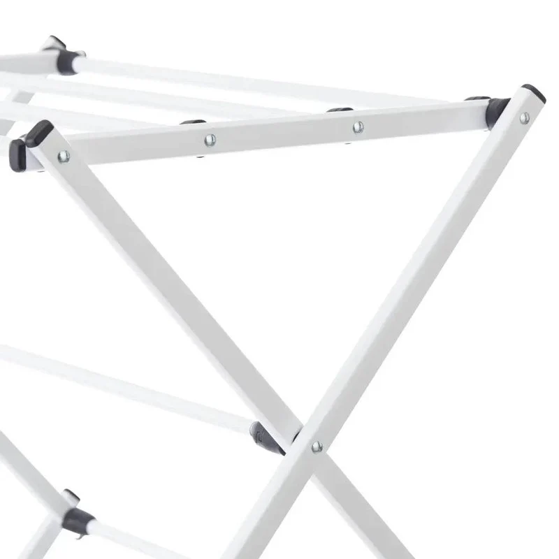 Étendoir à linge extensible pliable en acier