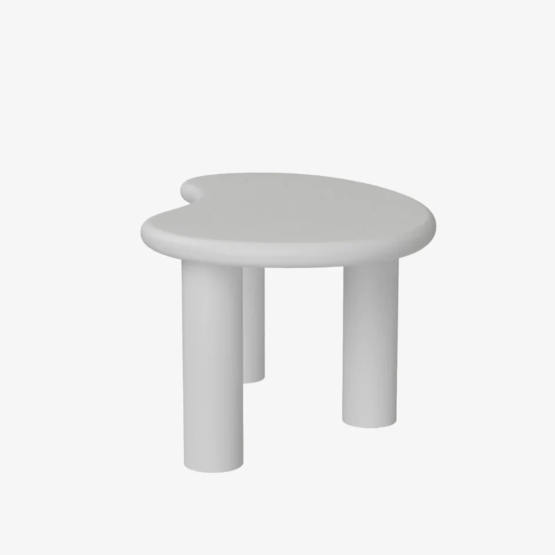 Hibiscus Table basse design en magn sie blanche