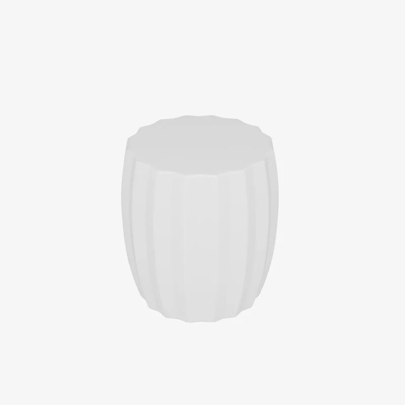Grenade Table d appoint blanche minimaliste en magn sie