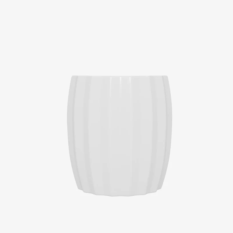 Grenade Table d appoint blanche minimaliste en magn sie