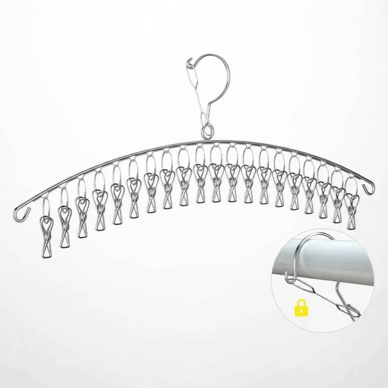 Cintre pour étendoir à linge inox anticorrosion