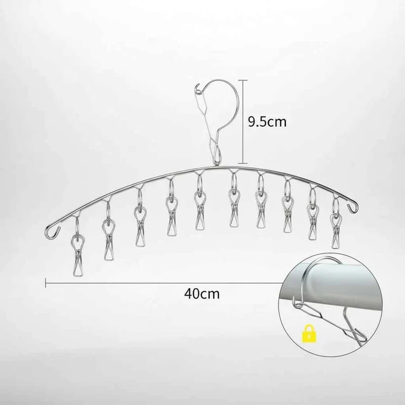Cintre pour étendoir à linge inox anticorrosion