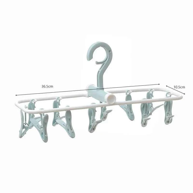 Petit étendoir à linge pour chaussettes pliable