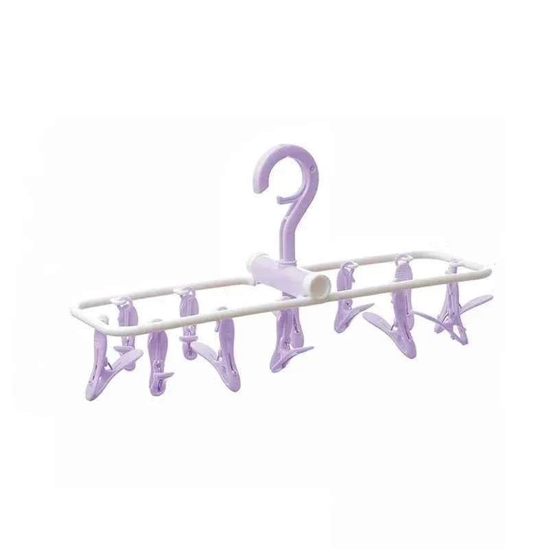 Petit étendoir à linge pour chaussettes pliable