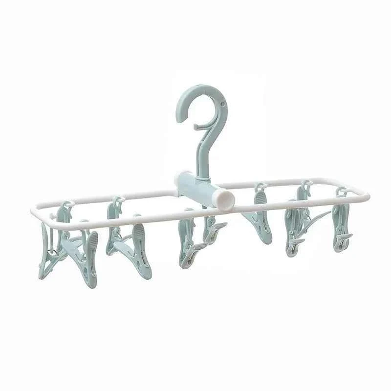 Petit étendoir à linge pour chaussettes pliable