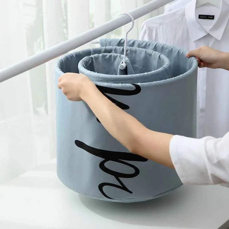 Cintre pour étendoir à linge spirale pliable