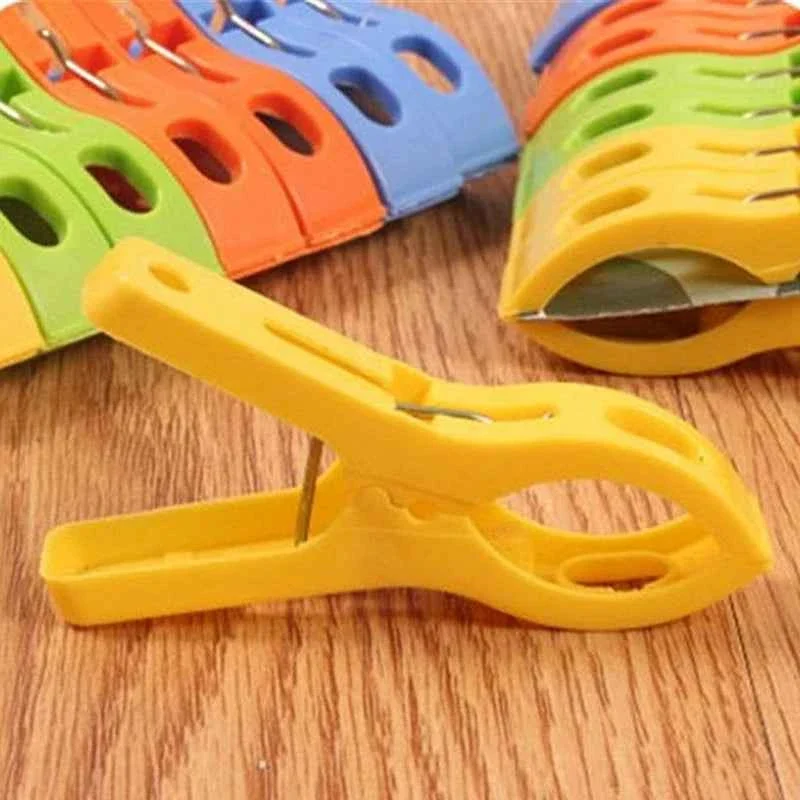 Pinces à linge pour étendoir à linge plastiques anti-vent
