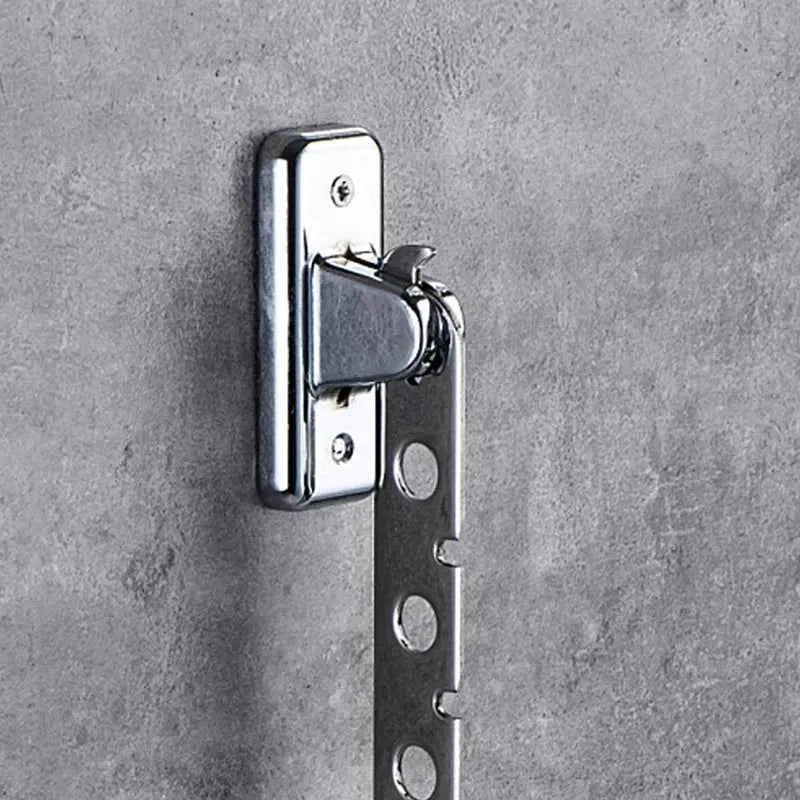 Étendoir à linge mural rabattable inox pliant