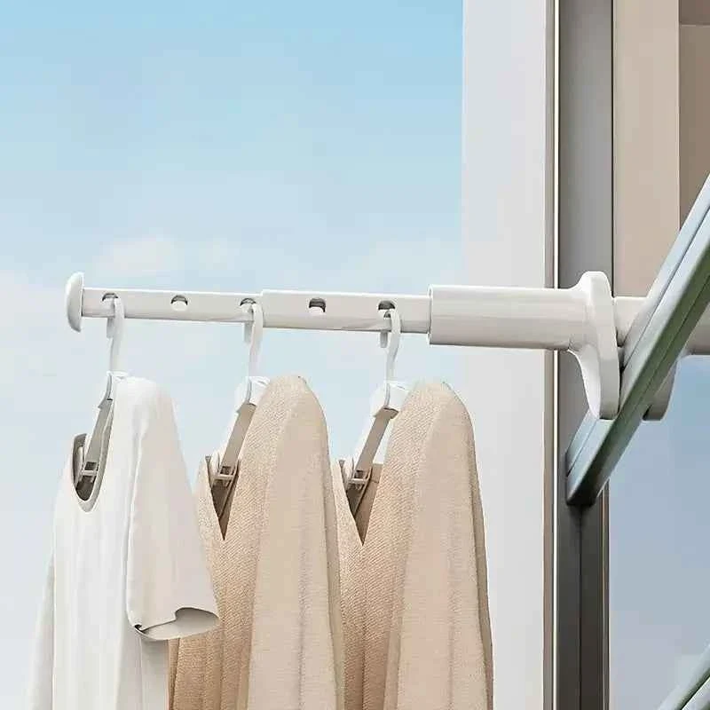 Cintre pour étendoir à linge extensible portable
