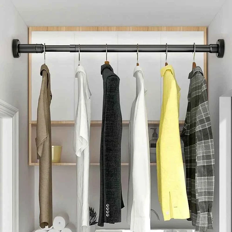 Étendoir à linge intérieur télescopique inox