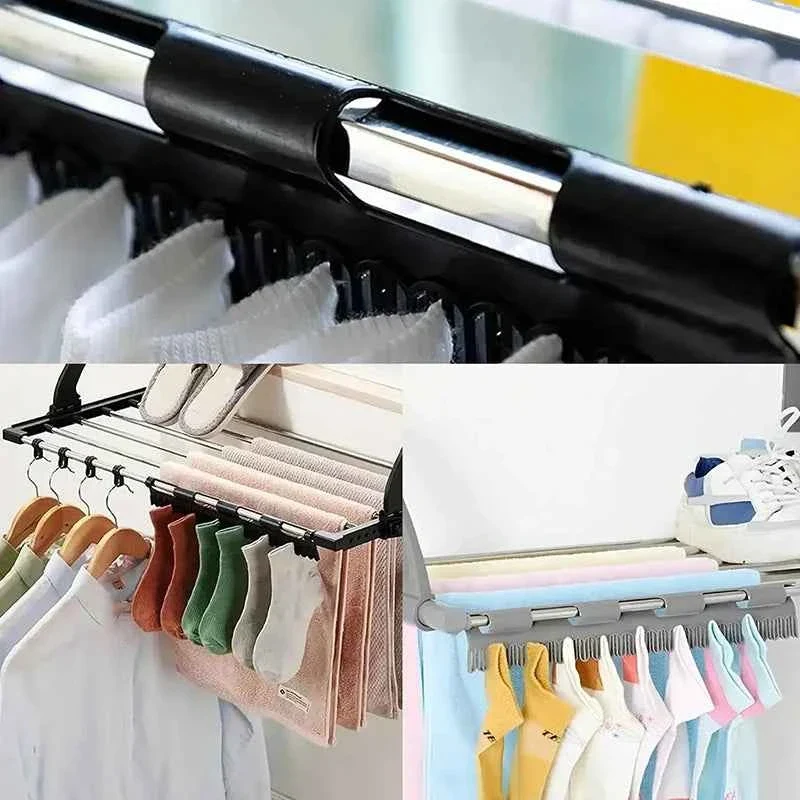 Cintre pour étendoir à linge pour chaussettes et sous vêtements