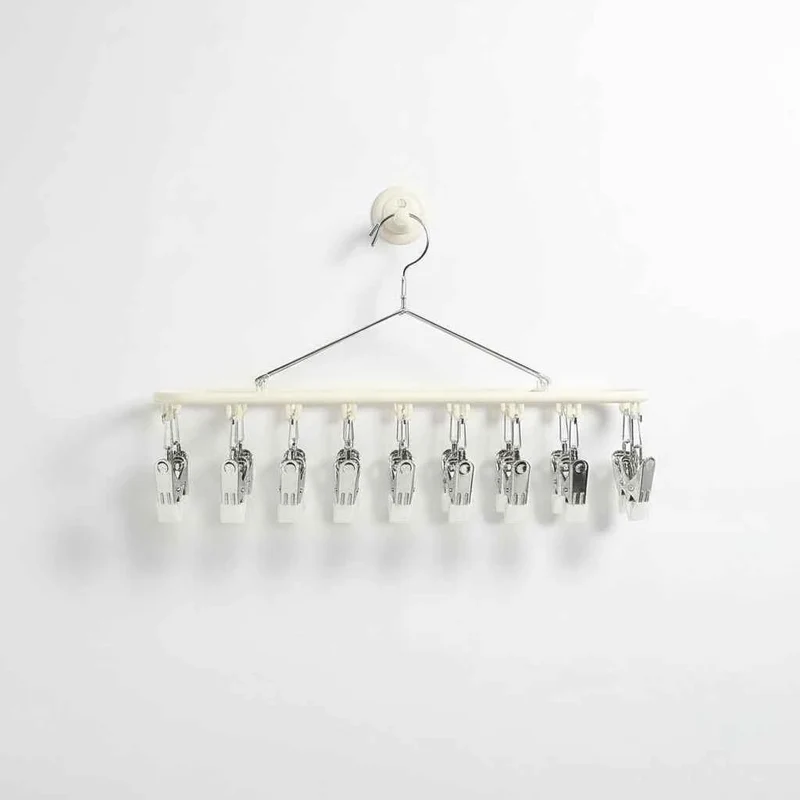 Petit étendoir à linge inox 20 pinces