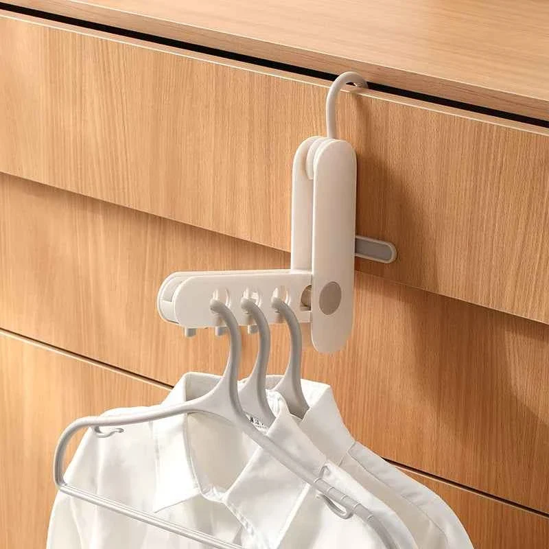 Étendoir à linge en plastique pliable balcon