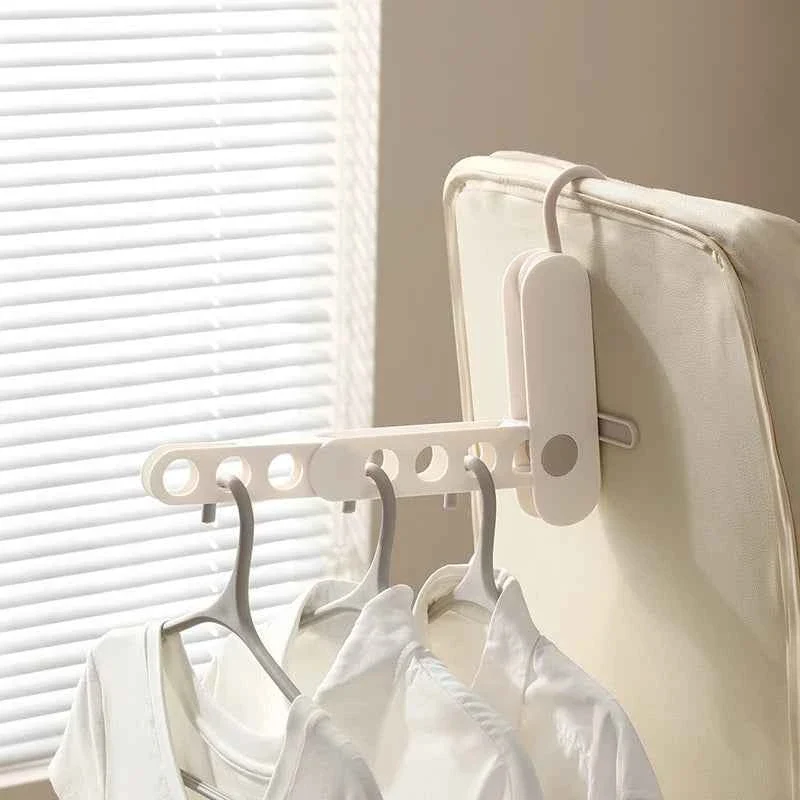 Étendoir à linge en plastique pliable balcon