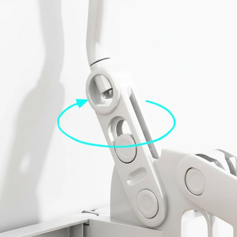 Cintre pour étendoir à linge multifonction gain de place