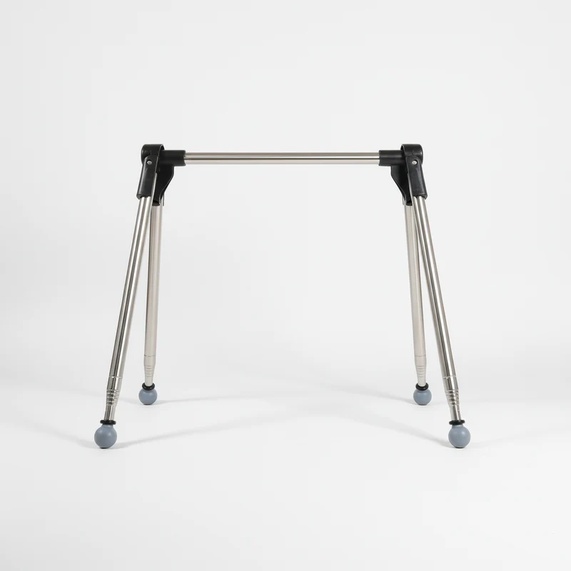 Étendoir à linge pliable inox portable