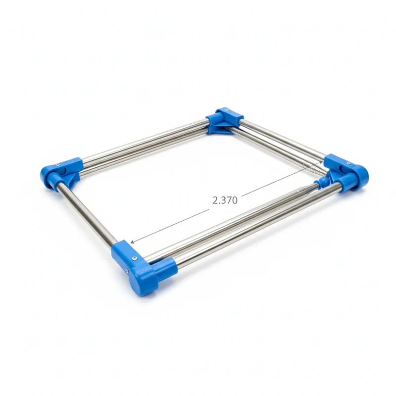 Étendoir à linge pliable inox portable