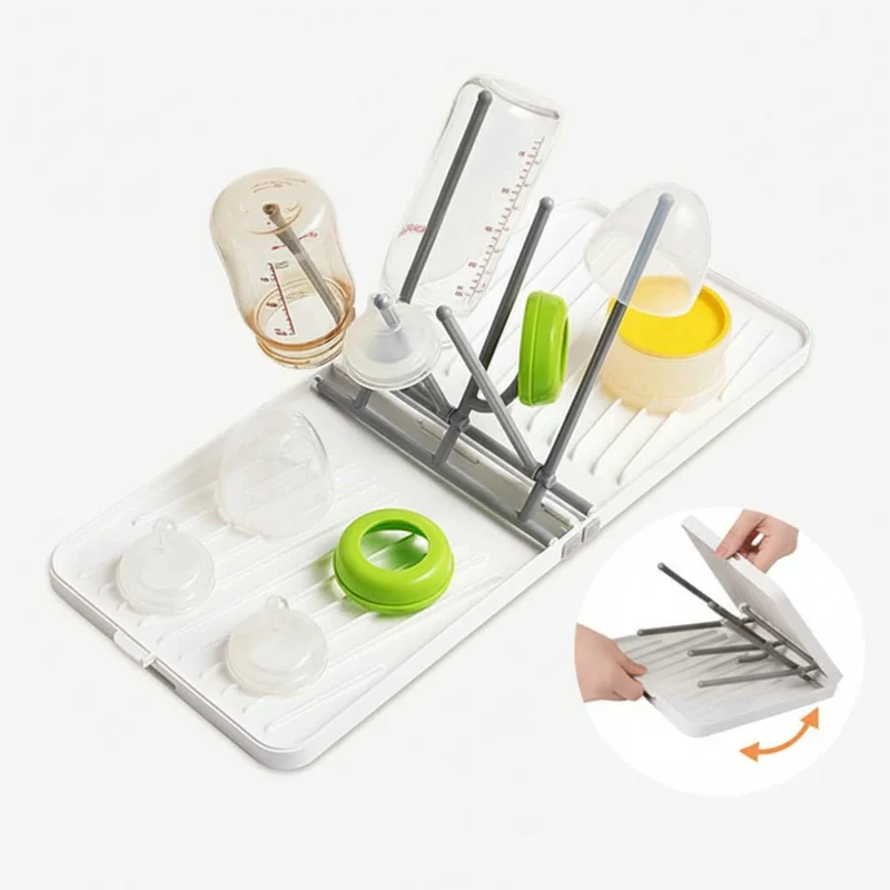 Fil pour étendoir à linge pliable pour biberons