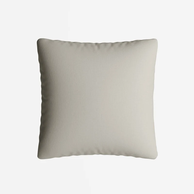 Coussin carr rose d houssable 40x40cm