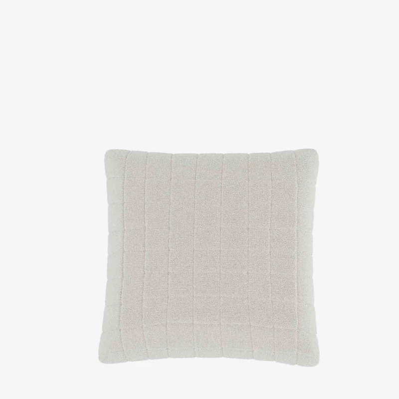 Coussin fourrure blanc Istanbul