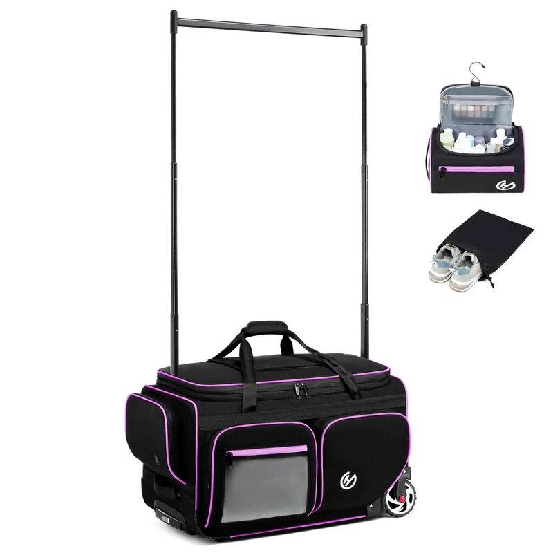 Étendoir à linge pliable valise de voyage intégrée