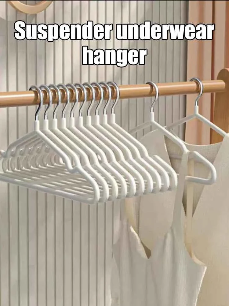 Cintre pour étendoir à linge métal antiglisse