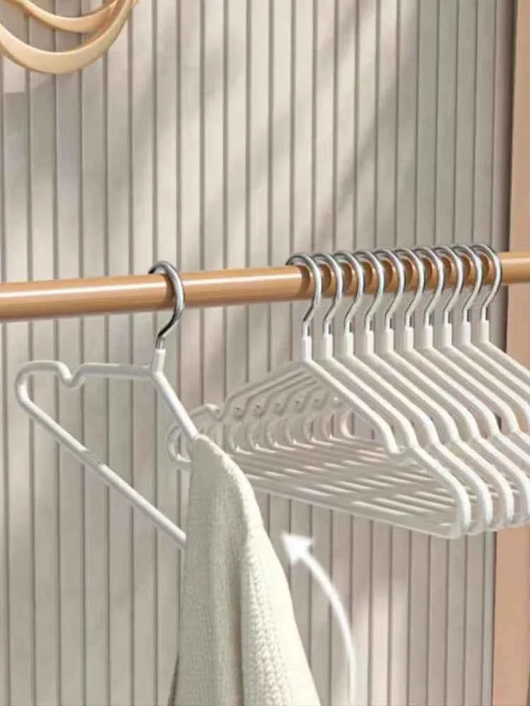 Cintre pour étendoir à linge métal antiglisse