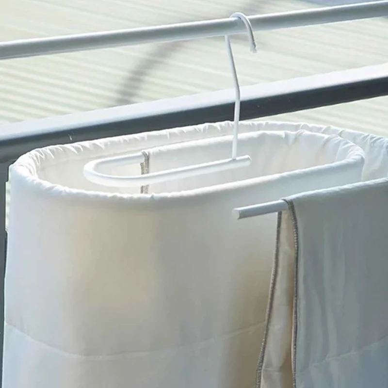 Étendoir à linge intérieur spiral pour couettes