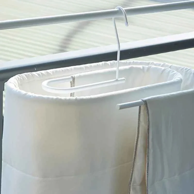 Étendoir à linge intérieur spiral pour couettes