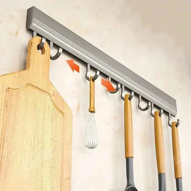 Cintre pour étendoir à linge mural aluminium