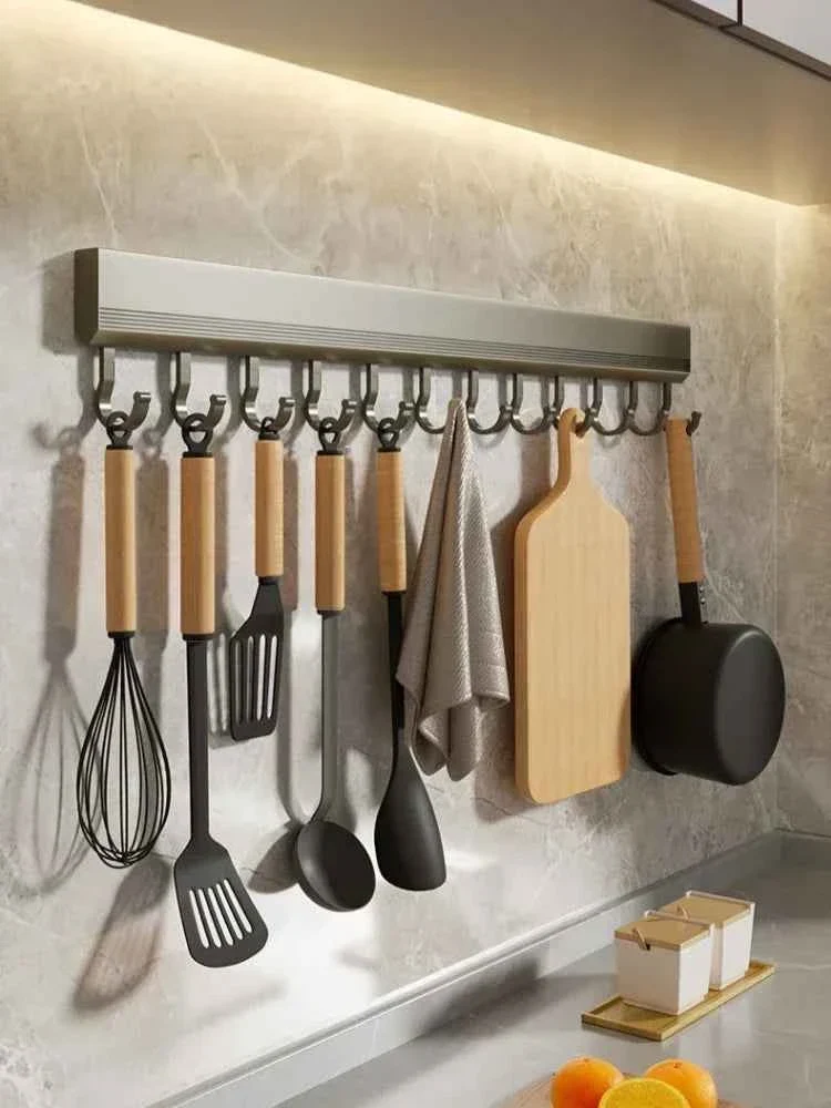 Cintre pour étendoir à linge mural aluminium