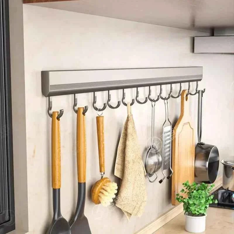 Cintre pour étendoir à linge mural aluminium