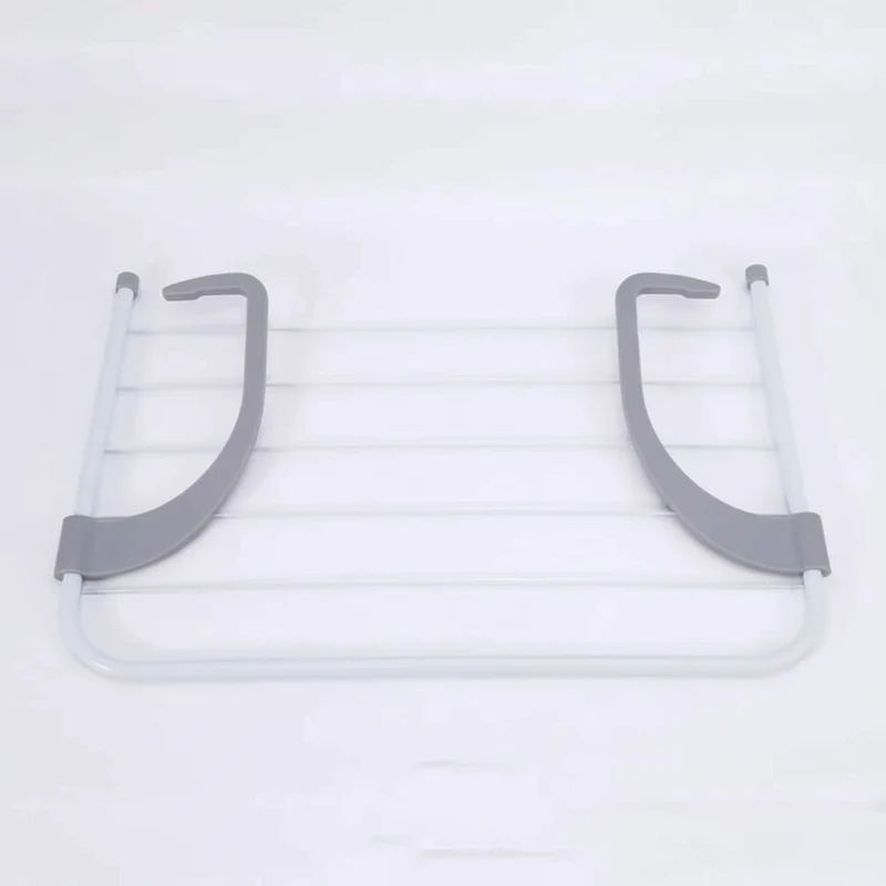 Étendoir à linge pour radiateur pliant en inox