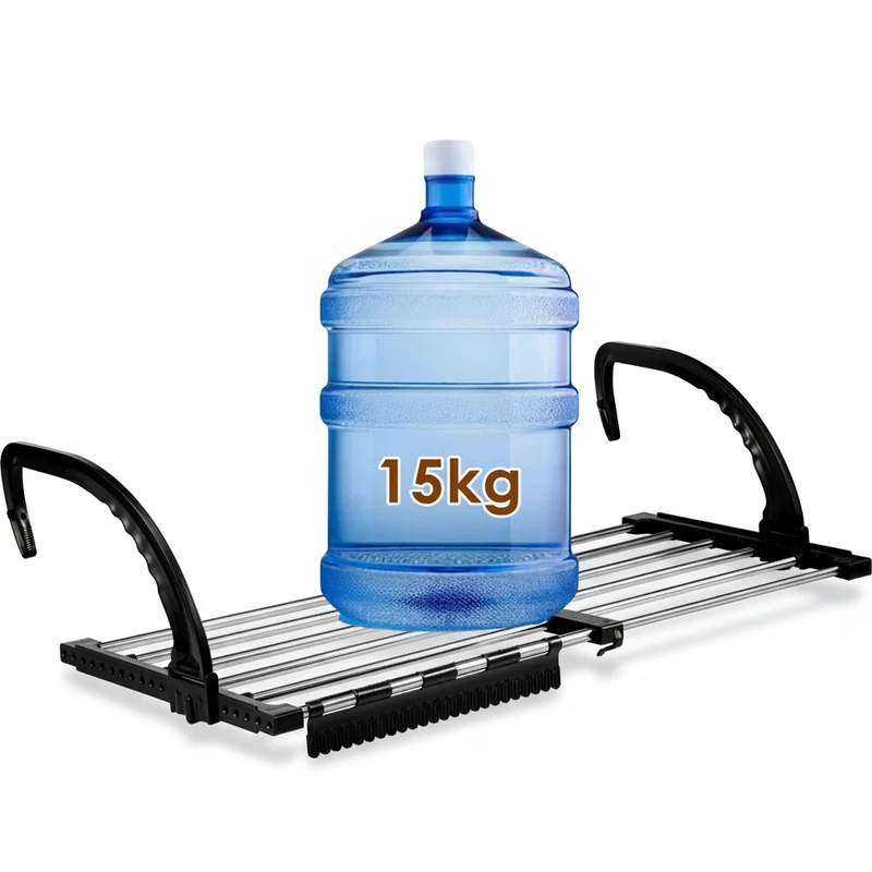 Étendoir à linge pour radiateur extensible pliable