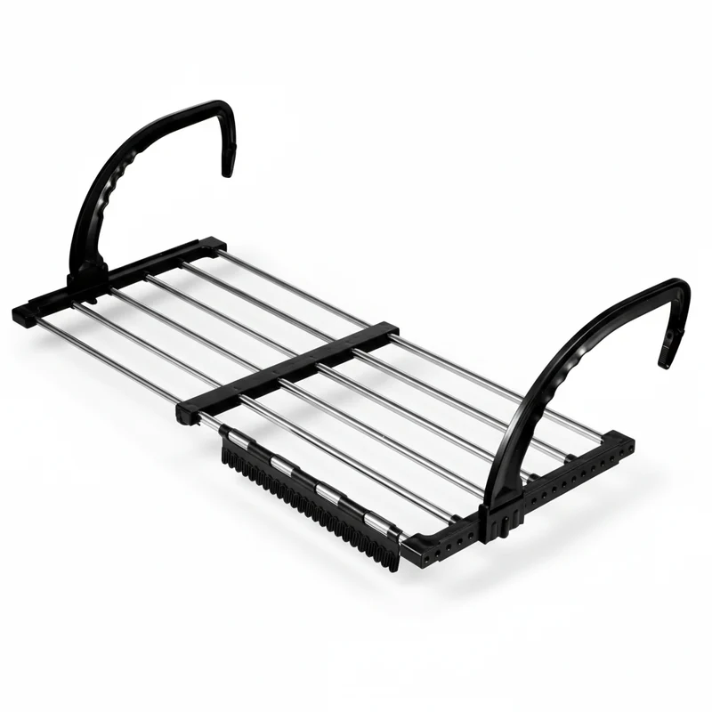 Étendoir à linge pour radiateur extensible pliable