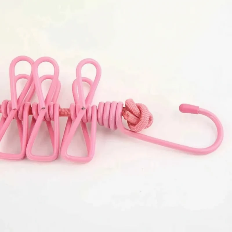 Fil pour étendoir à linge voyage avec 12 pinces