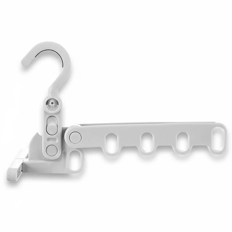 Cintre pour étendoir à linge pliable 5 trous