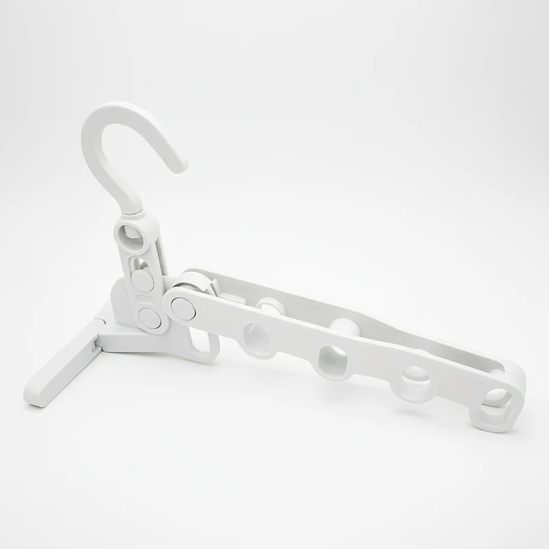 Cintre pour étendoir à linge pliable 5 trous