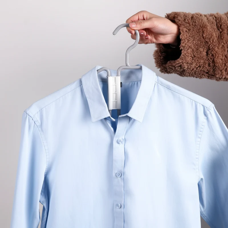 Cintre pour étendoir à linge pliable antidérapant