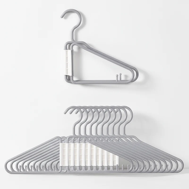 Cintre pour étendoir à linge pliable antidérapant